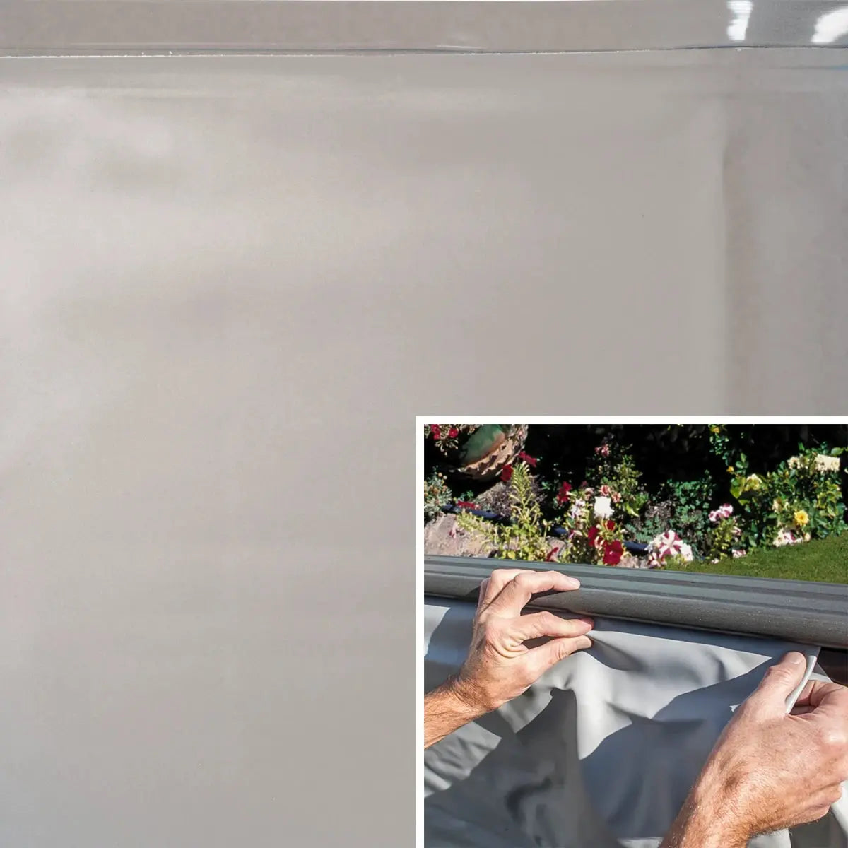 Composite Rechteckpool-SET 6,06 x 3,26 x 1,24m | IPE kora-containers