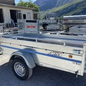 Anhänger 34392 Robuster Lider obuste Geräumig und Gebremst (253 x 134 cm, 1300 kg) containercompany