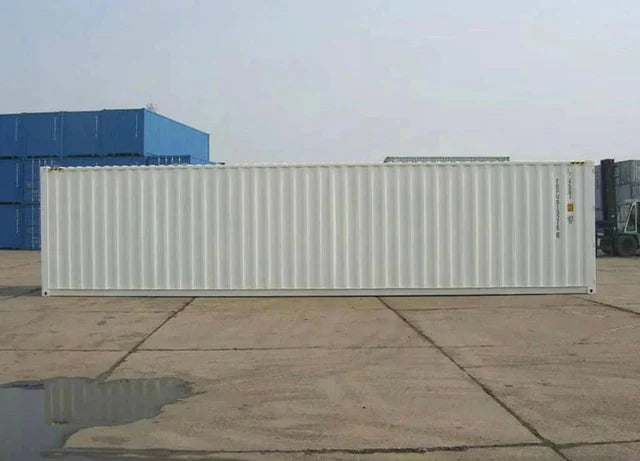 40-Fuß-weißer Versandcontainer – neu