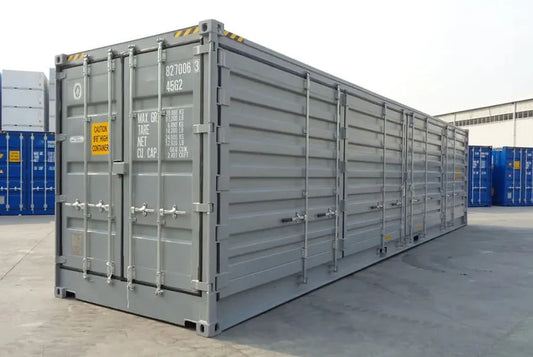 40-Fuß-Seecontainer mit seitlicher Öffnung