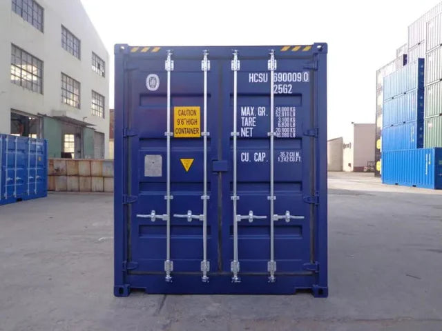 20-Fuß-Versandcontainer mit seitlicher Öffnung – gebraucht